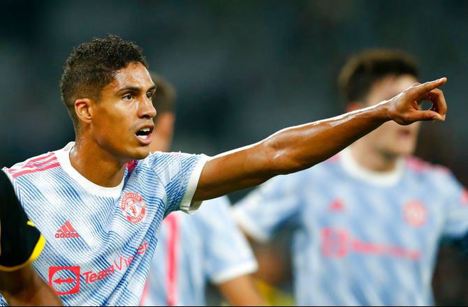Manchester United -Uniteds Varane: Havde brug for ny udfordring