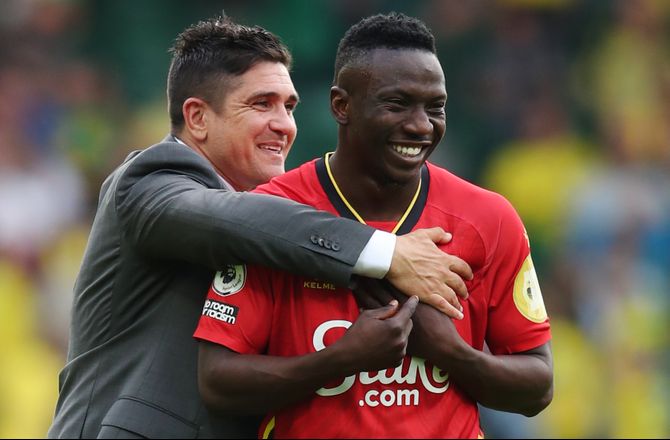 Premier League -Nigeriansk Watford-profil ude i fem måneder