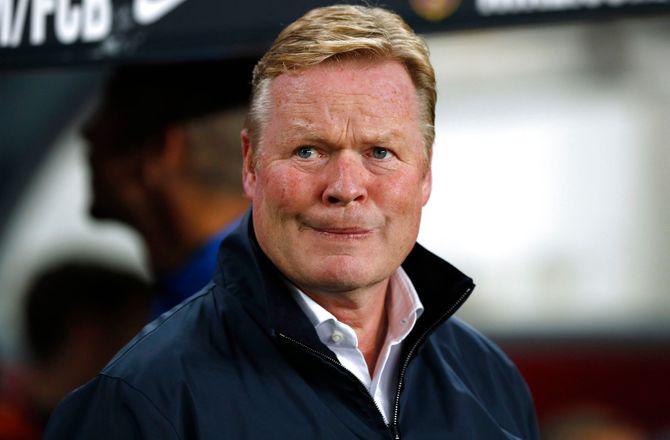 La Liga -Barcelona fyrer Ronald Koeman