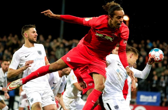 DFB Pokal -RB Leipzig videre efter Yussuf Poulsen-assist