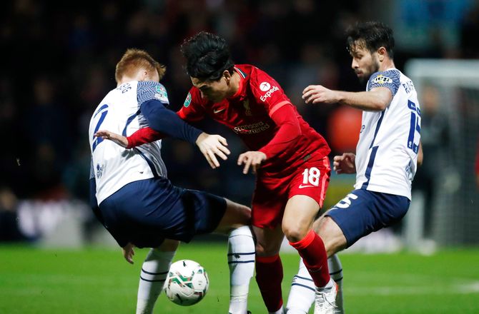 Carabao Cup -Liverpools reserver slog Emil Riis og Preston