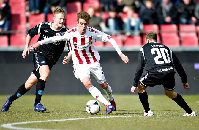 3F Superliga -Lucas A. tager et skridt tilbage i genoptræning