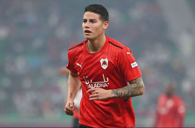 1. Division -James Rodriguez åben for hurtigt exit i Qatar