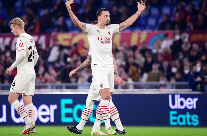Serie A -Zlatans 400. ligamål kanonerede Milan til sejr