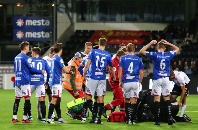 1. Division -Sogndal-spiller er stabil efter hjertestop