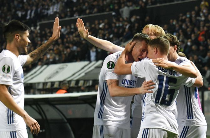Conference League -Ankersen og Biel lynede i vital FCK-triumf