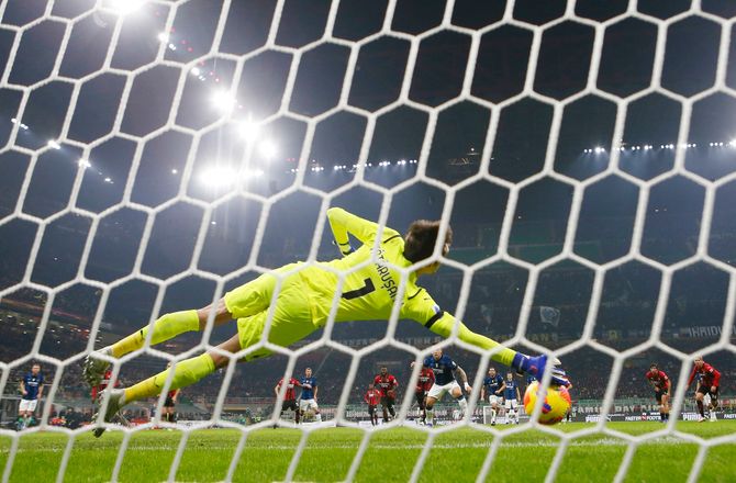 Serie A -Milan-keeper: Havde studeret Lautaros straffe
