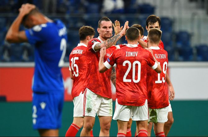 Venskabskampe -29 mulige debutanter udtaget til Rusland-test