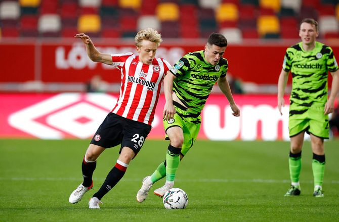 Premier League -FCN lejer Mads Bidstrup i Brentford