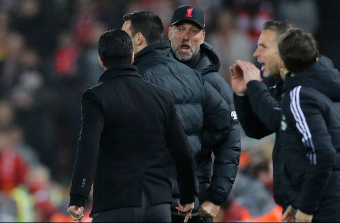 Premier League -Klopp om Arteta-reaktion: Ikke okay