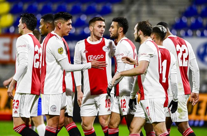 Holland -Ajax sender ung stopper til næstbedste række