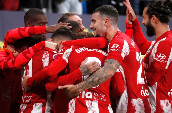 Copa del Rey -Smuk Griezmann-assist sendte Atletico videre i pokalen