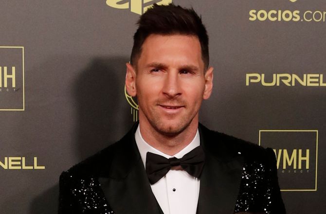 International -Lionel Messi har vundet Ballon d'Or