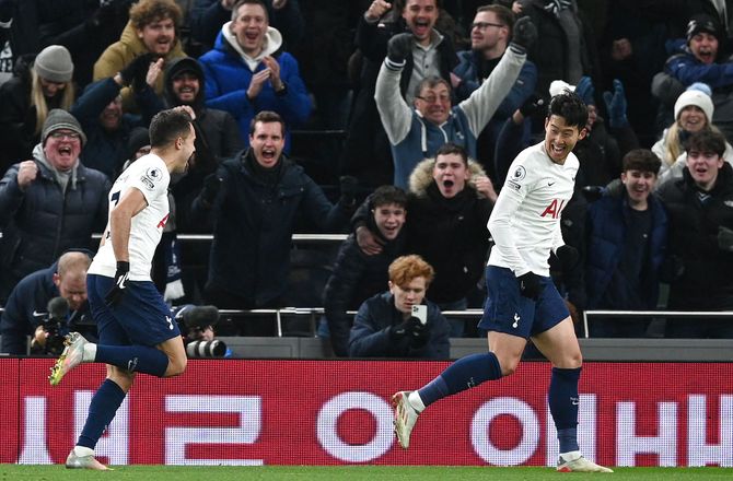 Premier League -Tottenham dominerede i sejr over Brentford