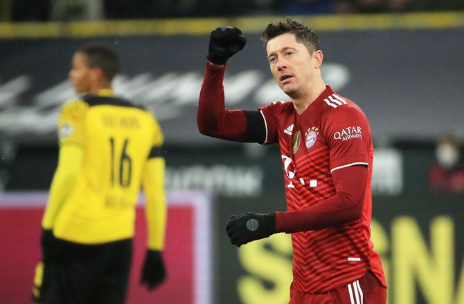 Bundesliga -Lewandowski afgjorde vanvittig Der Klassiker
