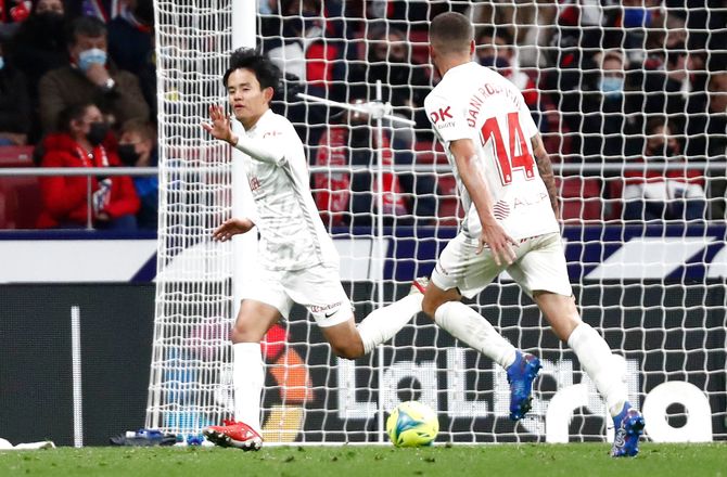 La Liga -Atletico-chok: Kubo blev Mallorca-helt til sidst