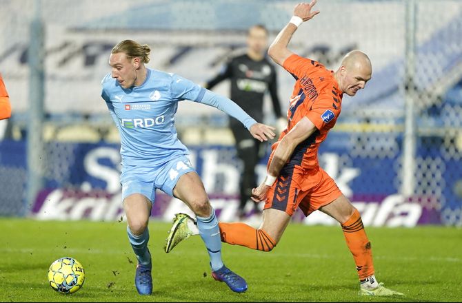 NordicBet Liga -Nicolai Brock-Madsen efter Fredericia-debut: Har fået styr på kroppen