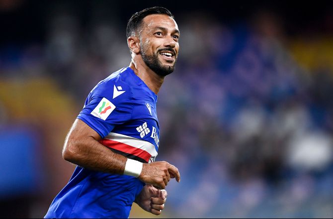 Sampdoria -Sampdoria siger farvel til 40-årige Quagliarella