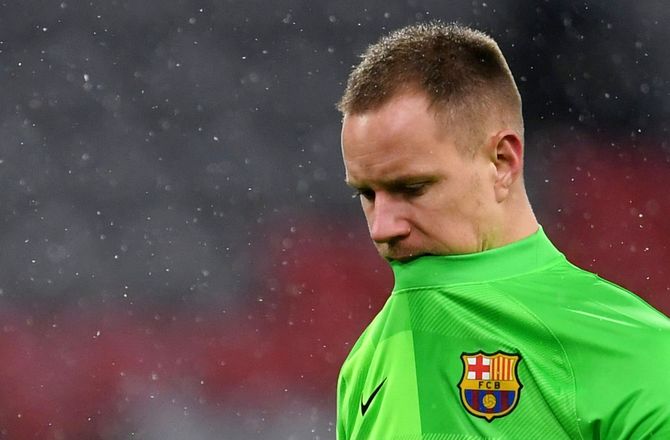 Barcelona -Ter Stegen om operation: Den rette beslutning