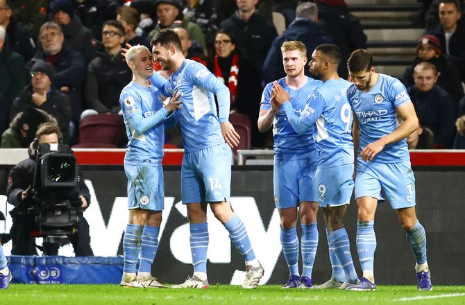 Premier League -Voldsomme City satte sejrsrekorder i 2021