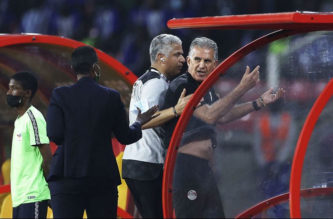 Africa Cup of Nations -Egypten-boss raser: Dommeren var elendig