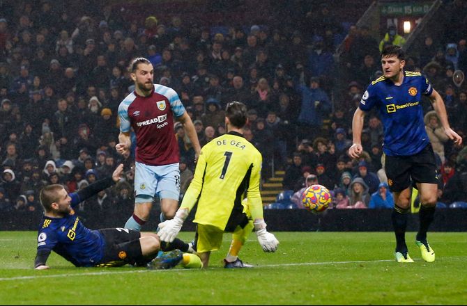 Premier League -United skuffede efter horribel anden halvleg