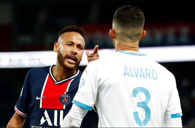 Ligue 1 -Gonzalez revser Neymar-opførsel: Var grimt