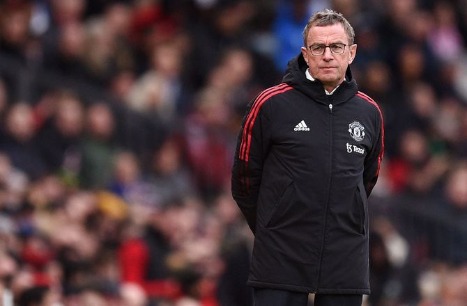 Premier League -Rangnick: Anden halvleg viste forskel til City