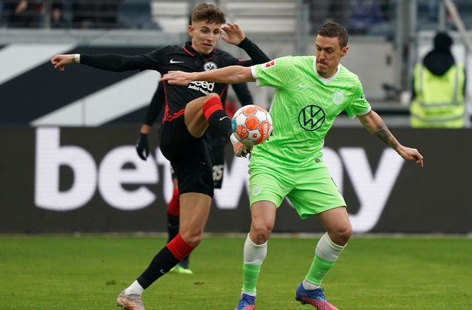 Bundesliga -Winds Wolfsburg sænkede Lindstrøm og co.