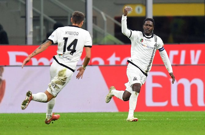 Serie A -Spezia forlænger med ghanesisk angriber