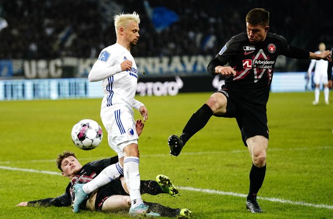 3F Superliga -FCK stjal sejren i sidste sekund mod FCM 