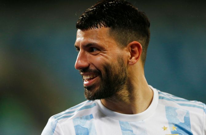 Argentina -Agüero jubler: Kan gøre sensationelt comeback