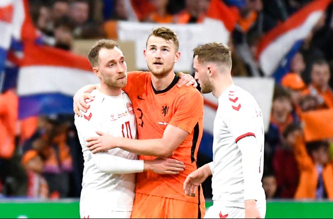Venskabskampe -Hollændere jublede over Eriksen-mål: Perfekt