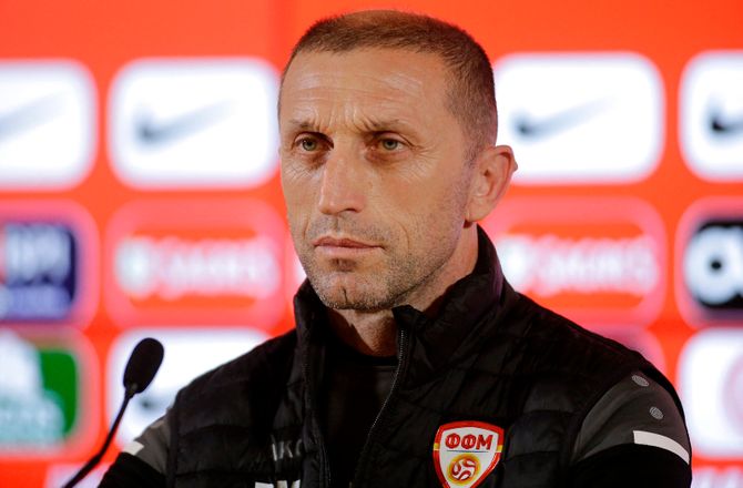VM kval. UEFA -Nordmakedonsk landstræner: Måske den sværeste modstander