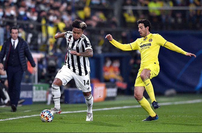 Serie A -Juve må undvære midtbanemand i tre uger