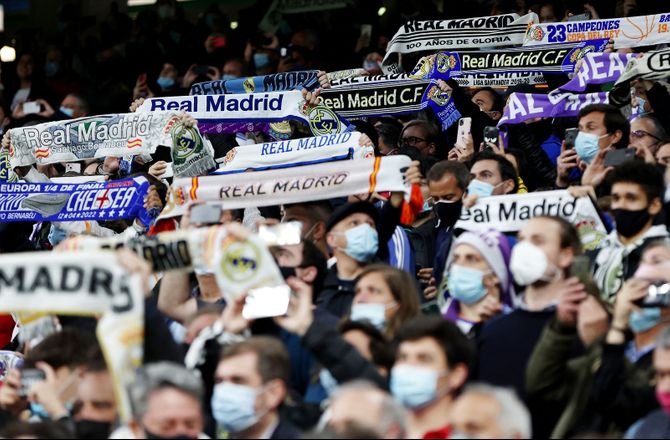 Champions League -UEFA straffer Real Madrid efter nazi-hilsen