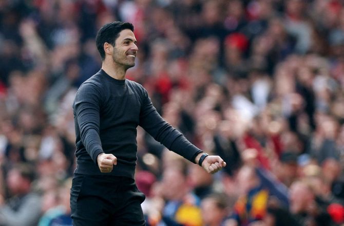 Premier League -Arteta efter United-sejr: En rutsjebanetur