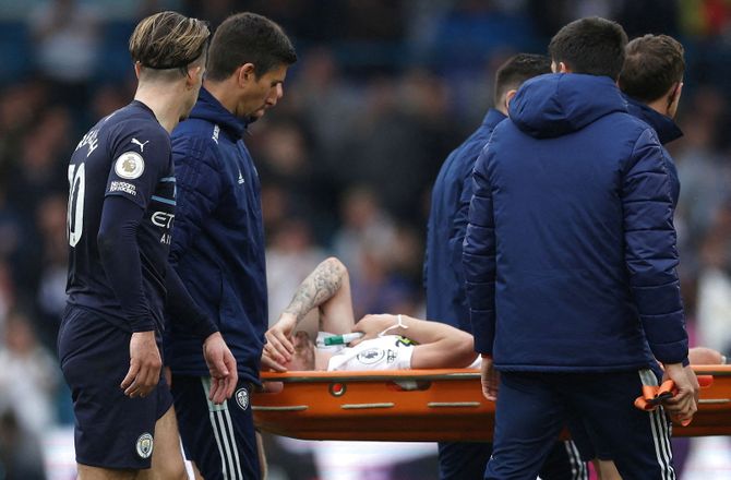 Premier League -Leeds' Stuart Dallas ude med lårbensbrud 