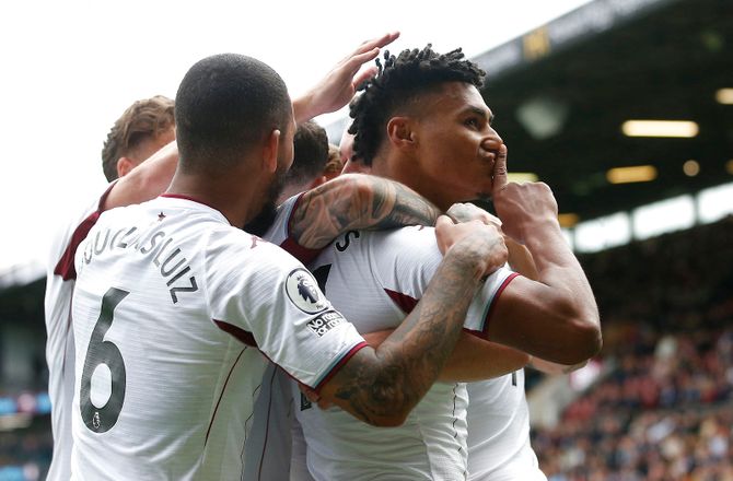 Premier League -Villa-angribere sænkede formstærke Burnley