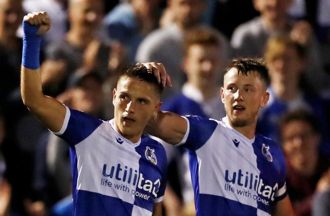 League 2 -Bristol tvunget til syvmålssejr: Vandt 7-0