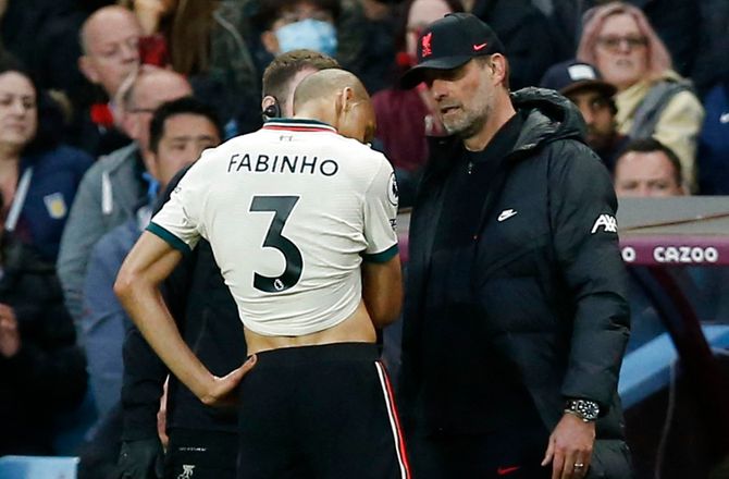 Premier League -Medie: Fabinho skal træne med i Liverpool igen