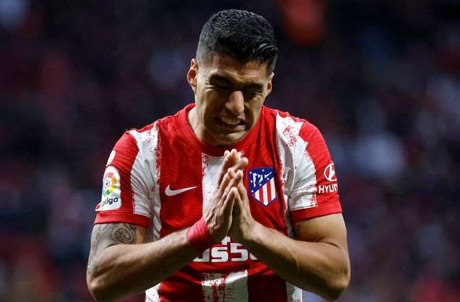 La Liga -Atletico tager afsked med Suarez og Herrera