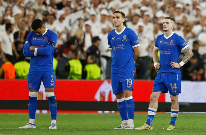 Europa League -Rangers-anfører: Jeg er knust men også stolt