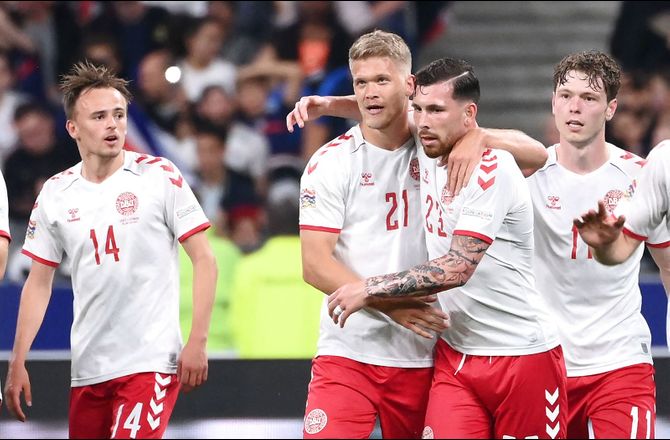 UEFA Nations League A -Karakterer: Utrolige Cornelius var DK's bedste