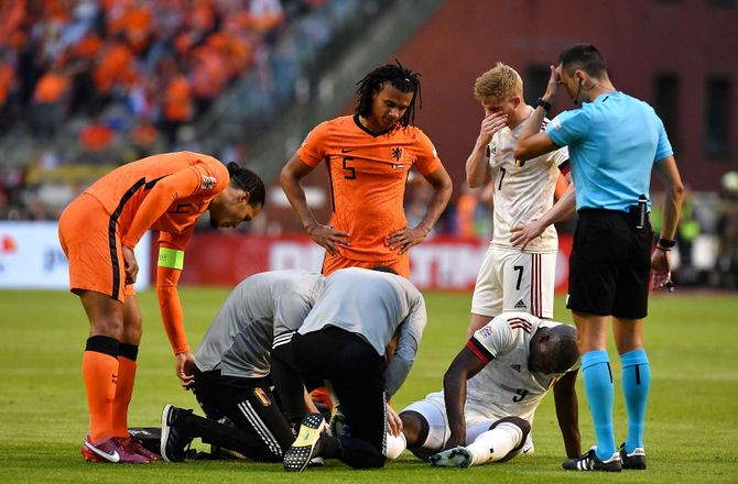 UEFA Nations League A -Efter De Bruyne: Lukaku forlader belgisk lejr
