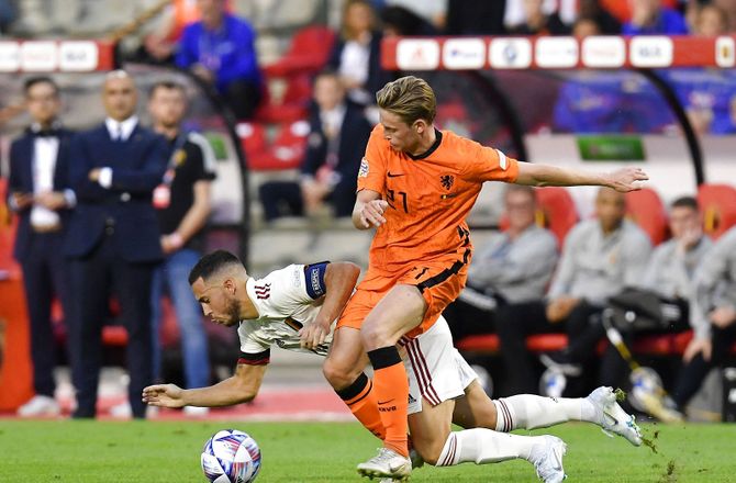 UEFA Nations League A -De Jong: Rollen på landsholdet passer bedre