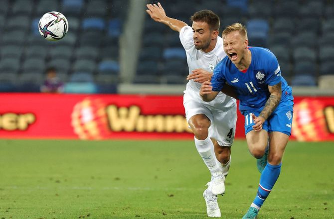 International -Thorsteinsson scorede i Island-remis