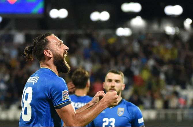 International -Kosovo besejrede Nordirland efter lynstart 