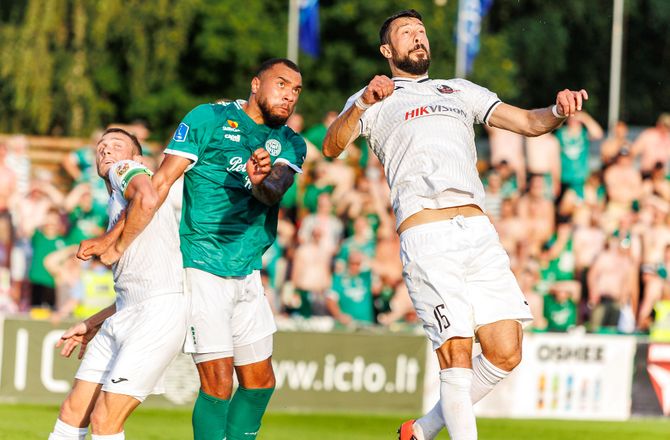 Conference League -Indskiftede Berger sikrede Viborg fortjent sejr i Litauen