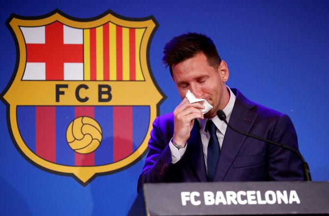 La Liga -Xavi om Messi-comeback: Vi må se
